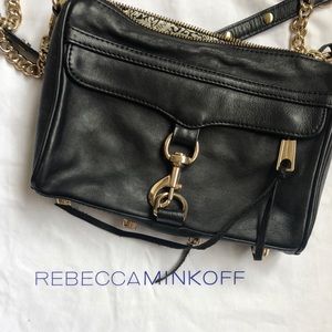 Rebecca Minkoff Mini M.A.C. Crossbody - Black